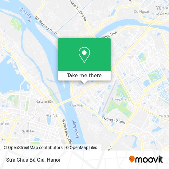 Sữa Chua Bà Già map