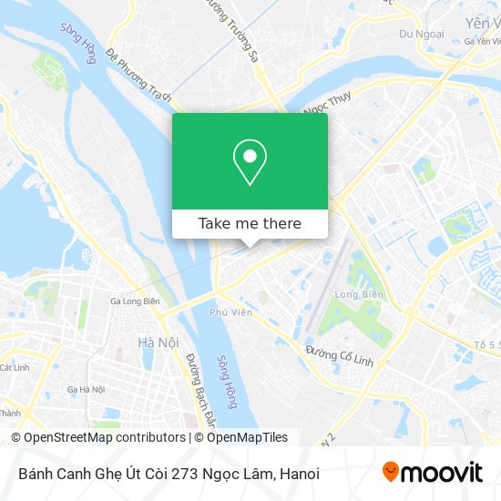 Bánh Canh Ghẹ Út Còi 273 Ngọc Lâm map