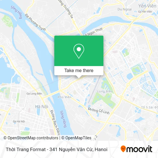 Thời Trang Format - 341 Nguyễn Văn Cừ map