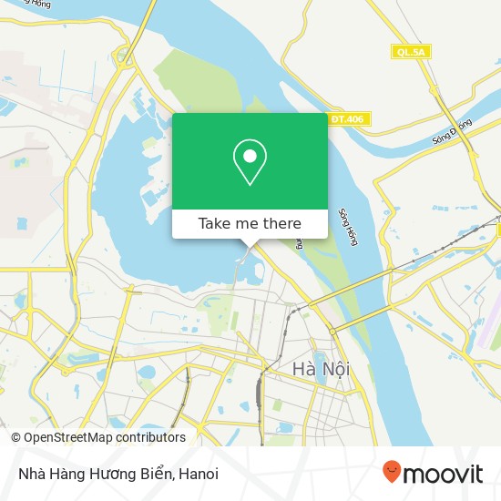 Nhà Hàng Hương Biển, PHỐ Trúc Bạch Quận Ba Đình, Hà Nội map