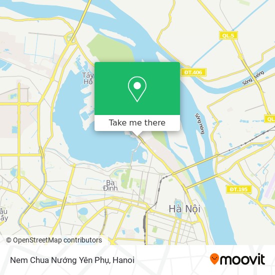 Nem Chua Nướng Yên Phụ map