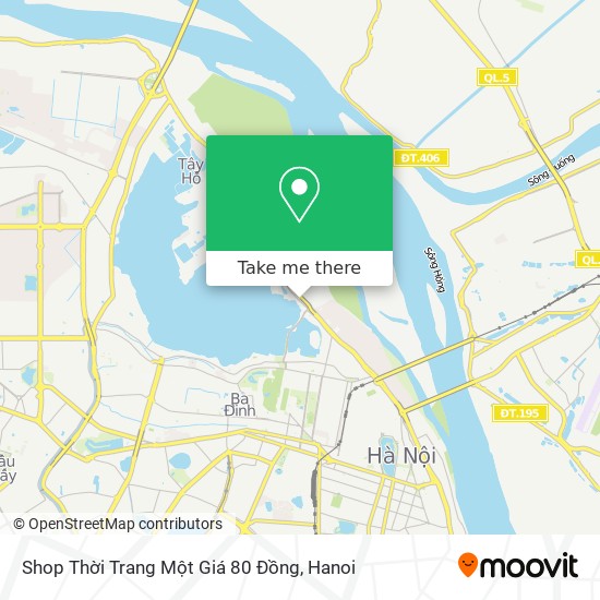 Shop Thời Trang Một Giá 80 Đồng map