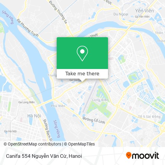 Canifa 554 Nguyễn Văn Cừ map