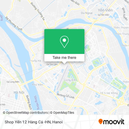 Shop Yến 12 Hàng Cá -HN map