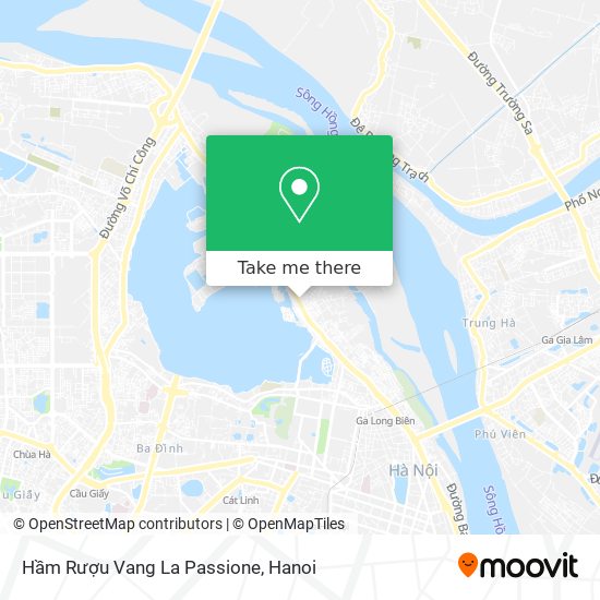 Hầm Rượu Vang La Passione map