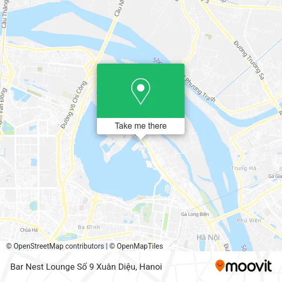 Bar Nest Lounge Số 9 Xuân Diệu map