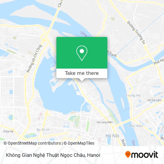 Không Gian Nghệ Thuật Ngọc Châu map