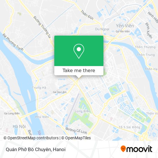 Quán Phở Bò Chuyên map