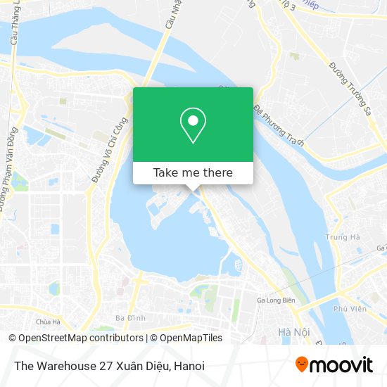 The Warehouse 27 Xuân Diệu map