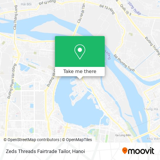 Zeds Threads Fairtrade Tailor map