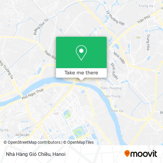 Nhà Hàng Gió Chiều map