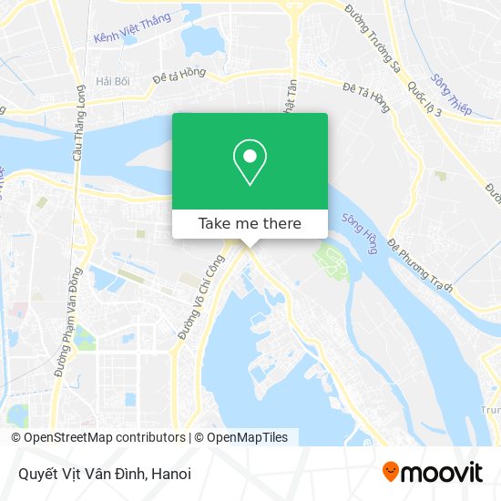 Quyết Vịt Vân Đình map