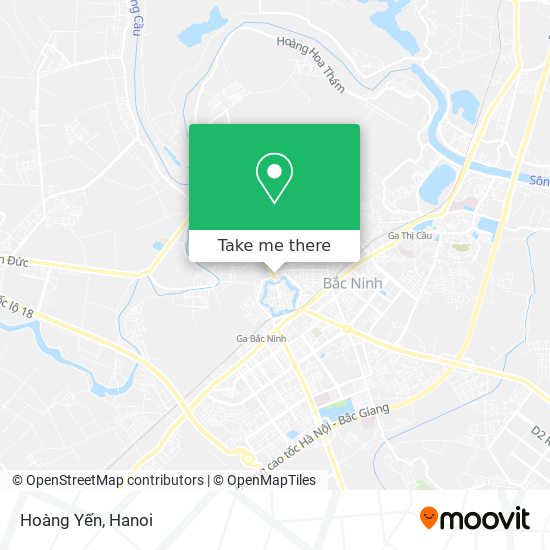 Hoàng Yến map