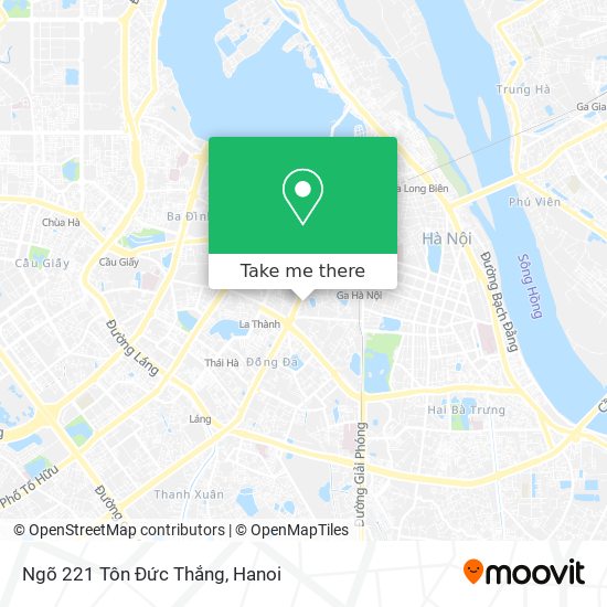 Ngõ 221 Tôn Đức Thắng map