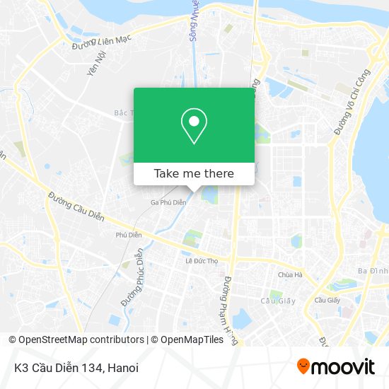K3 Cầu Diễn 134 map