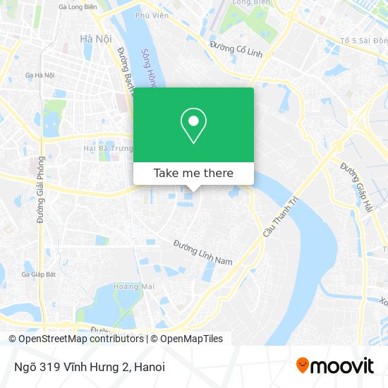 Ngõ 319 Vĩnh Hưng 2 map