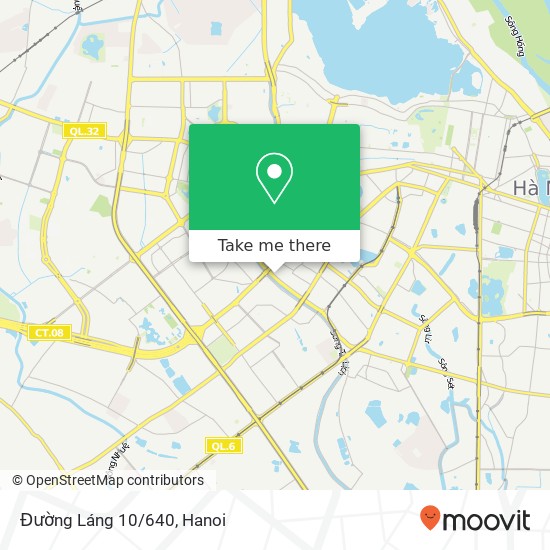 Đường Láng 10/640 map