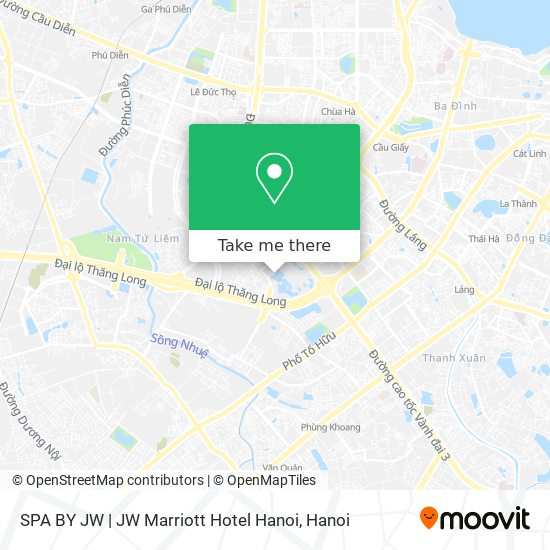 SPA BY JW | JW Marriott Hotel Hanoi map