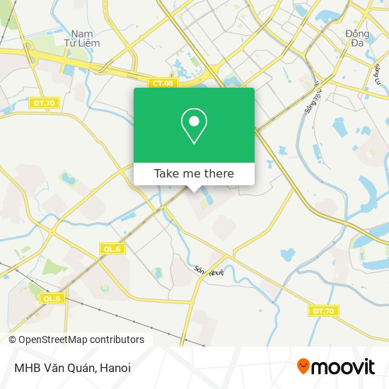 MHB Văn Quán map