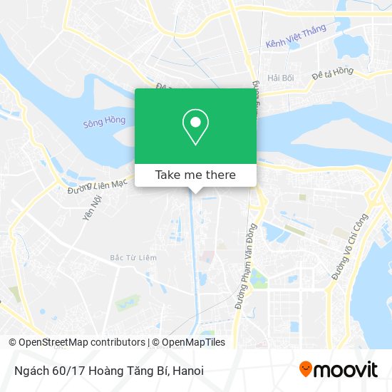 Ngách 60/17 Hoàng Tăng Bí map