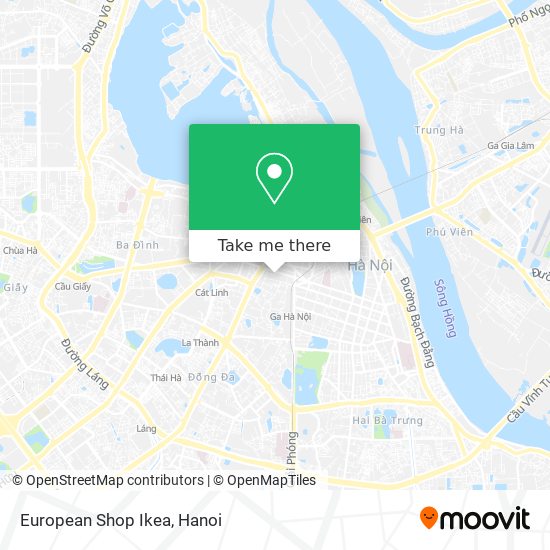 European Shop Ikea map