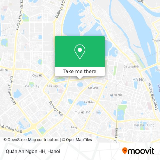 Quán Ăn Ngon HH map