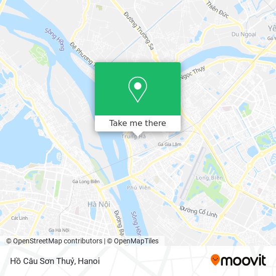 Hồ Câu Sơn Thuỷ map