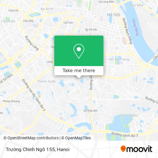 Trường Chinh Ngõ 155 map