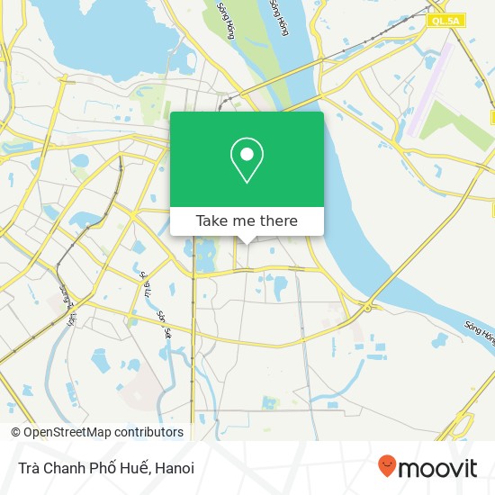 Trà Chanh Phố Huế map