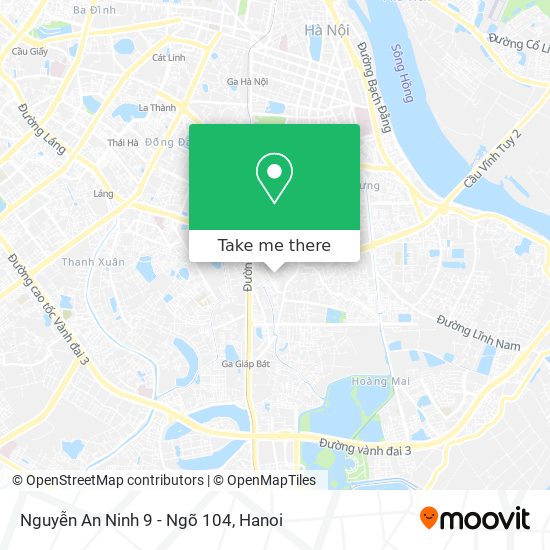 Nguyễn An Ninh 9 - Ngõ 104 map