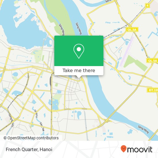 French Quarter map