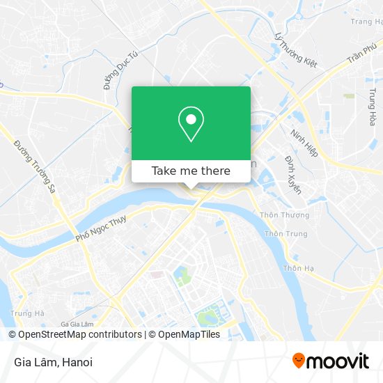 Gia Lâm map