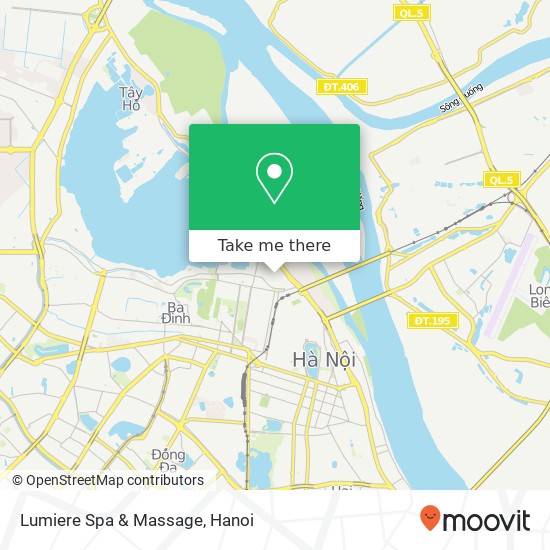 Lumiere Spa & Massage map
