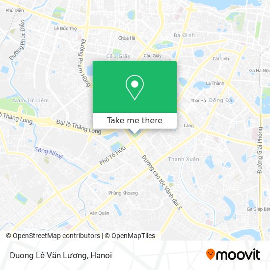 Duong Lê Văn Lương map