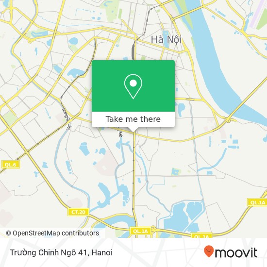 Trường Chinh Ngõ 41 map