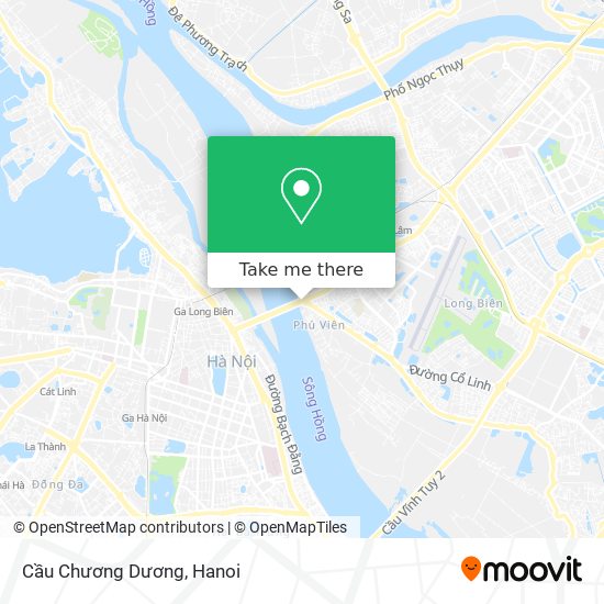 Cầu Chương Dương map