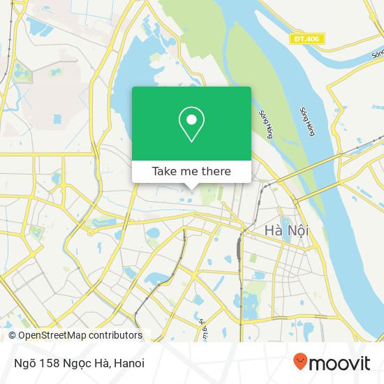 Ngõ 158 Ngọc Hà map