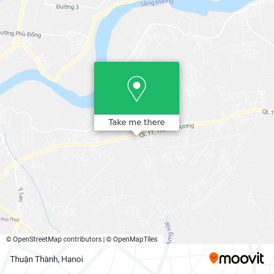 Thuận Thành map