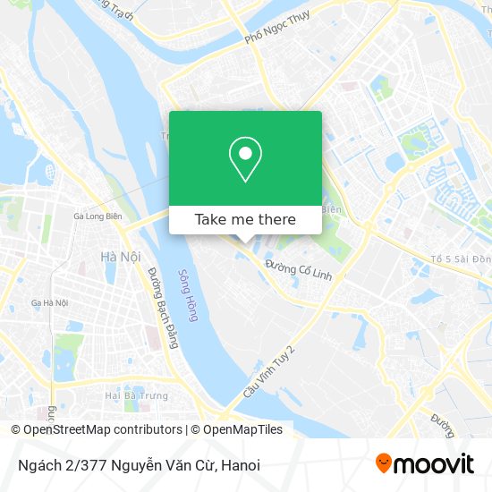 Ngách 2/377 Nguyễn Văn Cừ map