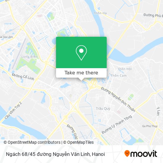 Ngách 68 / 45 đường Nguyễn Văn Linh map