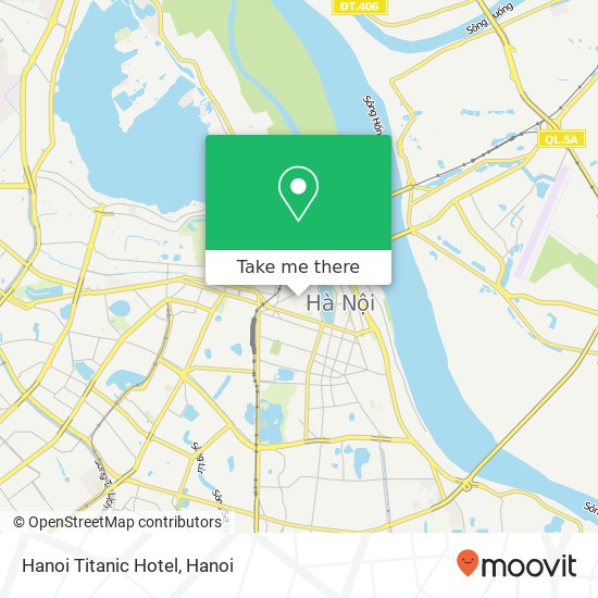 Hanoi Titanic Hotel map