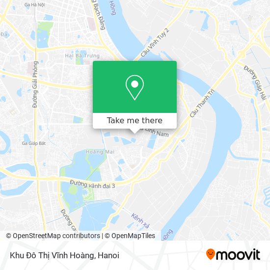 Khu Đô Thị Vĩnh Hoàng map