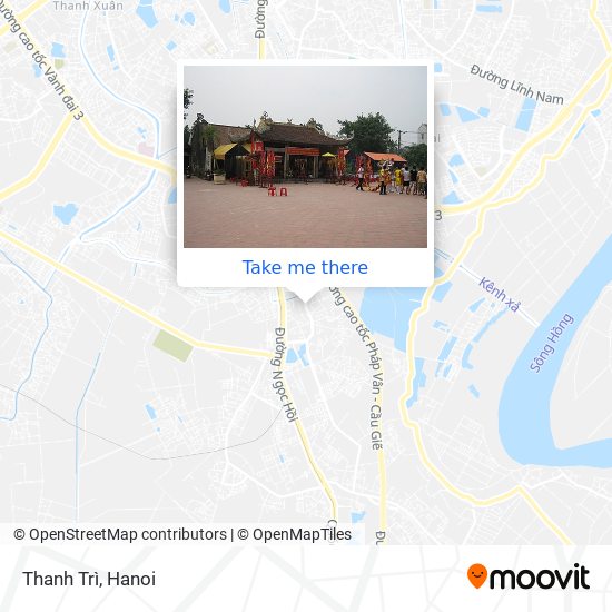Thanh Trì map