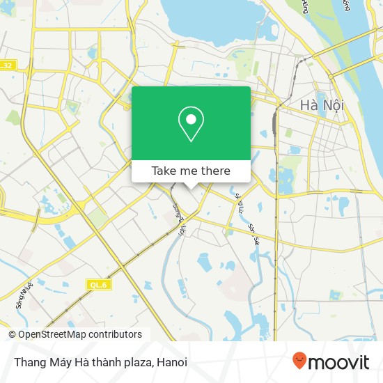 Thang Máy Hà thành plaza map