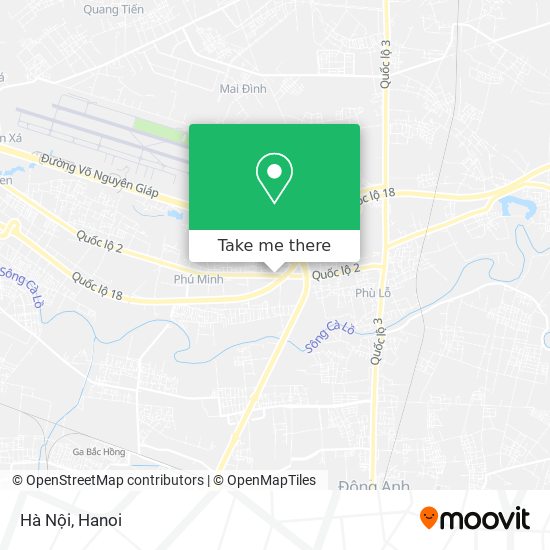 Hà Nội map