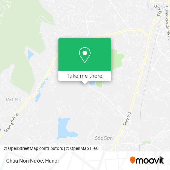 Chùa Non Nước map