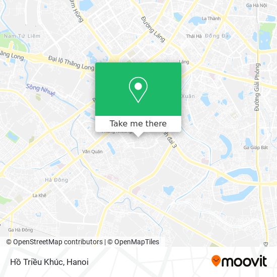 Hồ Triều Khúc map