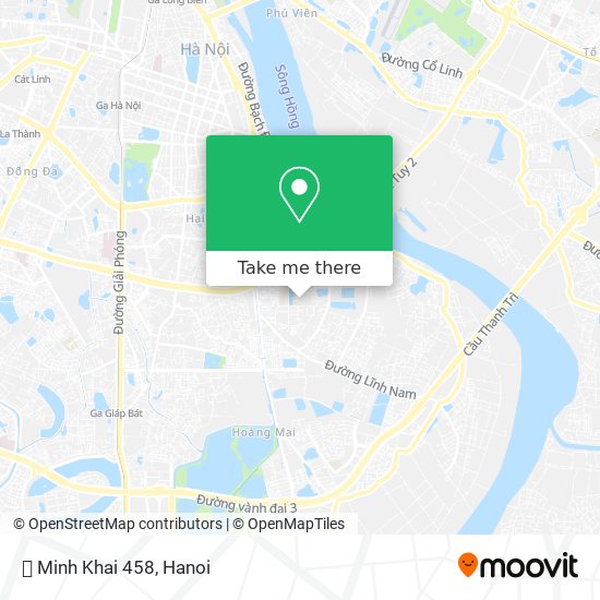 ⛉ Minh Khai 458 map