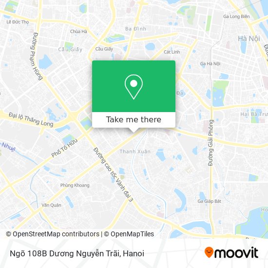 Ngõ 108B Dương Nguyễn Trãi map