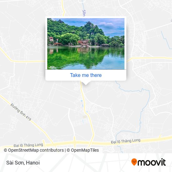 Sài Sơn map